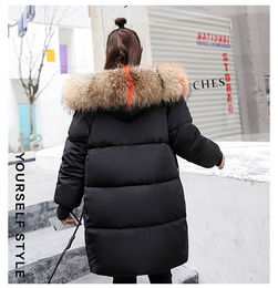 【2018定制加工秋冬新款女式羽絨服韓版時(shí)尚修身長(zhǎng)款輕薄羽絨服】-